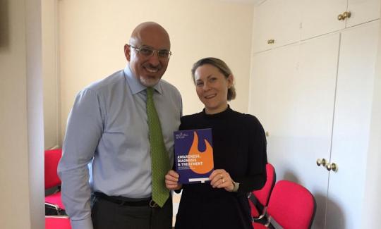 Nadhim Zahawi met with constituent Susan Hoskins who is campaigning to raise awareness of Mast Cell Activation Syndrome (MCAS). 