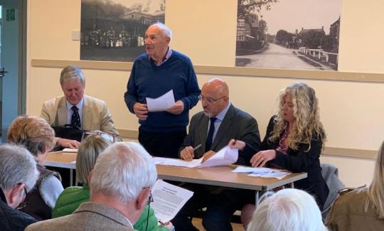  Nadhim Zahawi hosted a public meeting to discuss traffic on the A4189 in Ullenhall