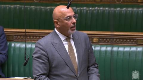 Nadhim Zahawi MP speaking in the House of Commons