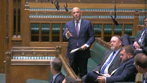 Nadhim Zahawi MP speaking in the House of Commons