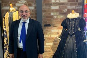 Nadhim Zahawi visited the newly renovated Royal Shakespeare Company Head Office.