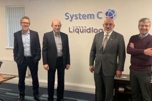 Nadhim Zahawi visits local company System C