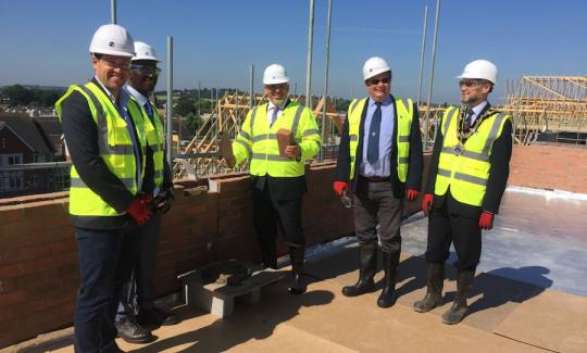 Arden Quarter Topping Out